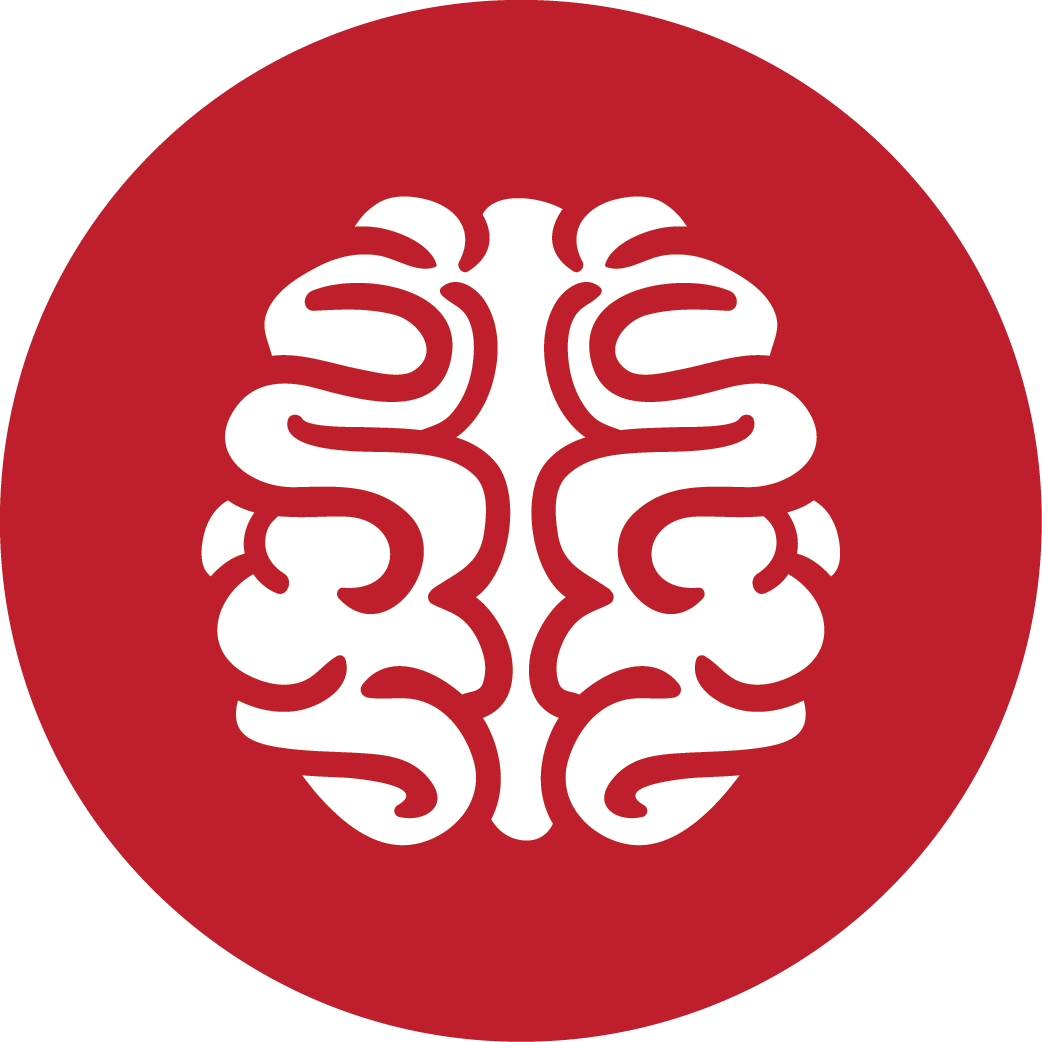 brain, games, red icon